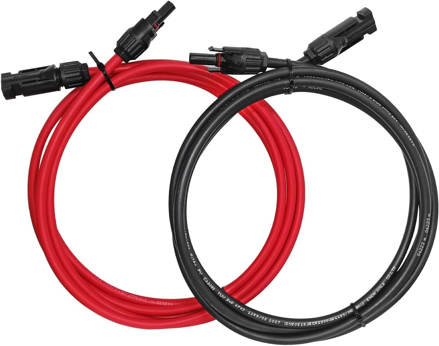 6mm² Solar Cable Red/Black